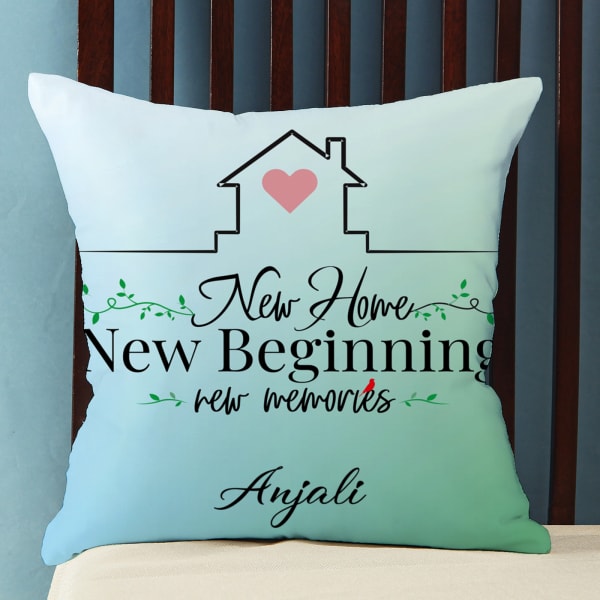 New Home Personalized Cushion