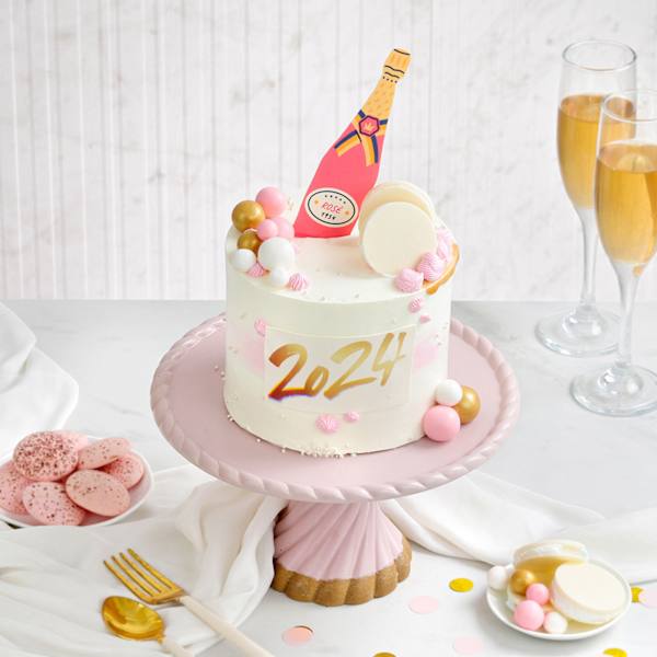 New Year Party Cake