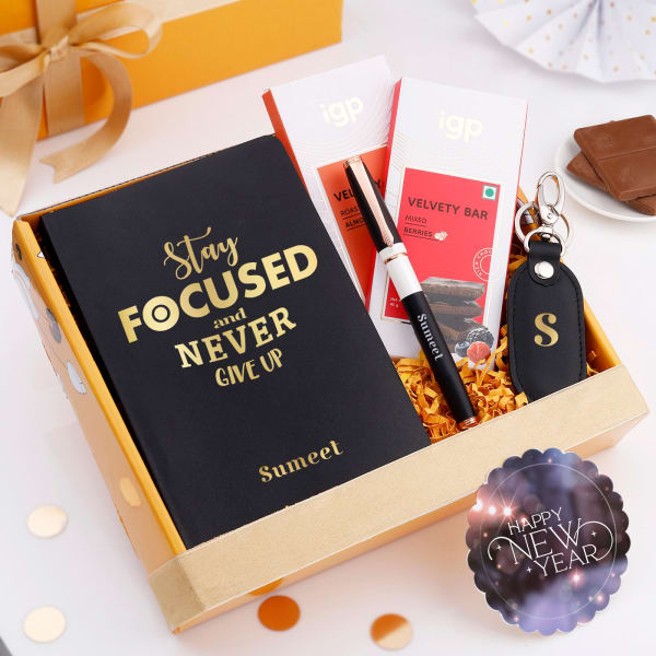 New Year Resolutions Personalized Gift Hamper
