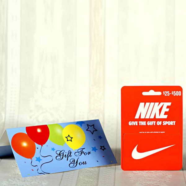Nike $25 Gift Card: Gift/Send Rakhi Gifts Online US1023333 |IGP.com
