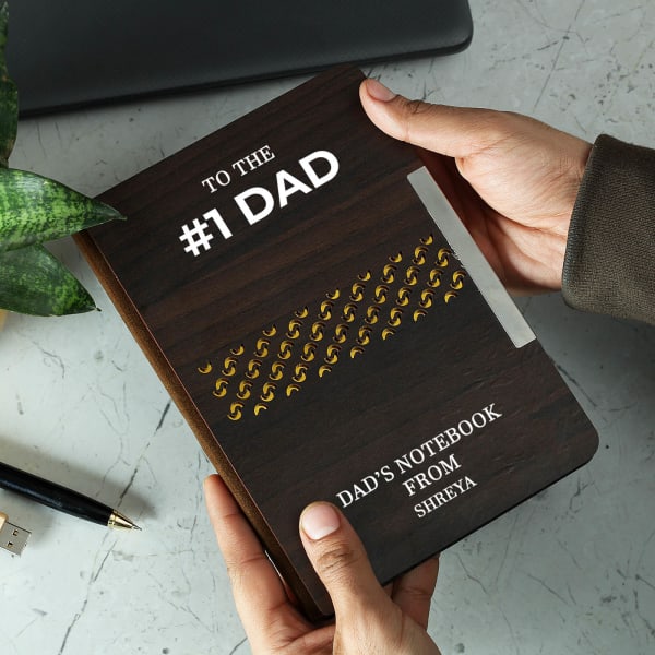 No.1 Dad Personalized Diary