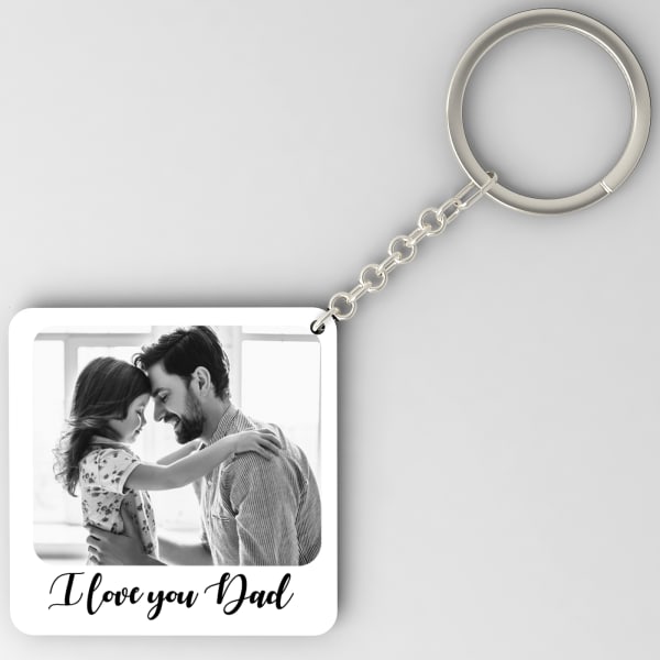 No Other Like Dad Personalized Keychain