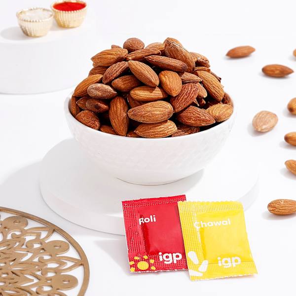 Nutritious Almonds Bhai Dooj Gift