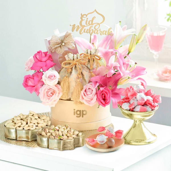 Nuts And Roses Eid Hamper