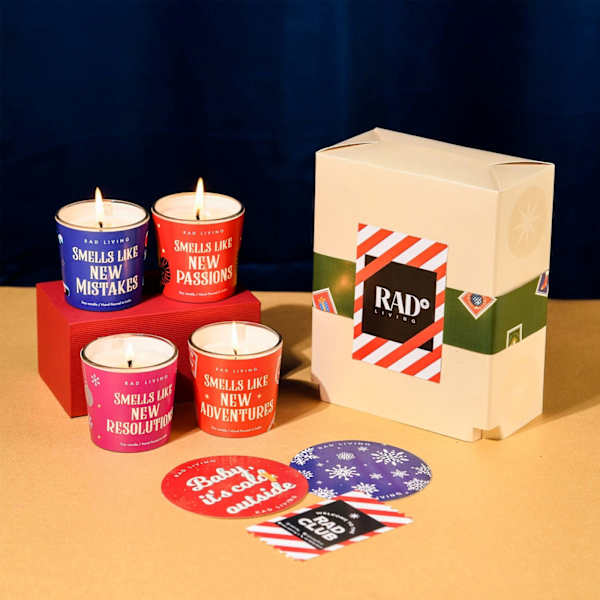 One Day At A Time Scented Votive Candles - Set Of 4