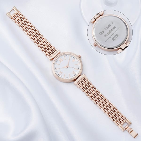 Our Love Is Timeless - Personalized Women's Watch
