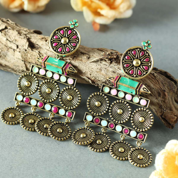 oxidized earrings online