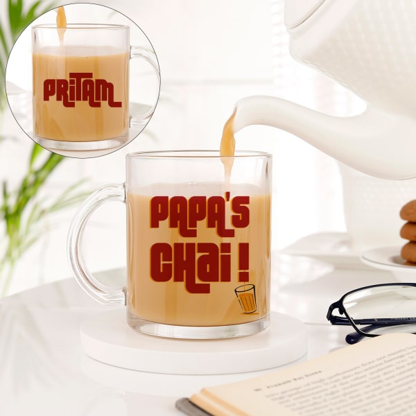 Papa's Personalized Chai Mug