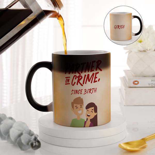 Partner In Crime Personalized Mug