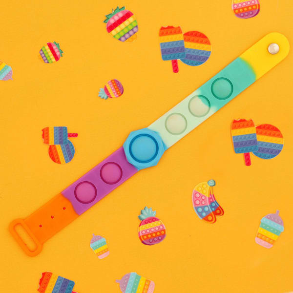 Pastel Hues Pop it Band for Kids