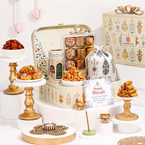 Pastel Trunk Hamper For Diwali
