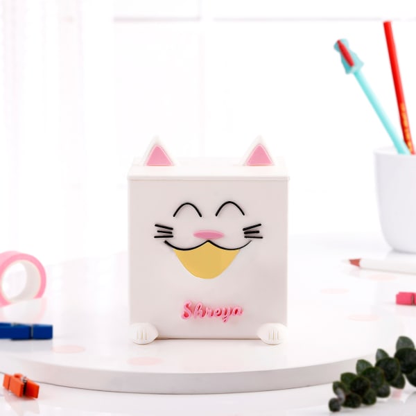 Personalized 3D Cat Tissue Box