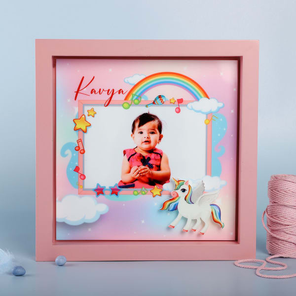 Personalized 3D Photo Frame For Girls