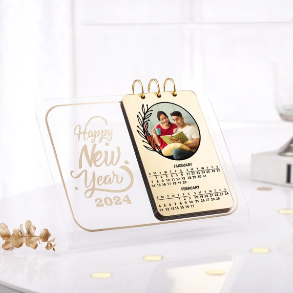 Personalized Acrylic Calendar - 2024