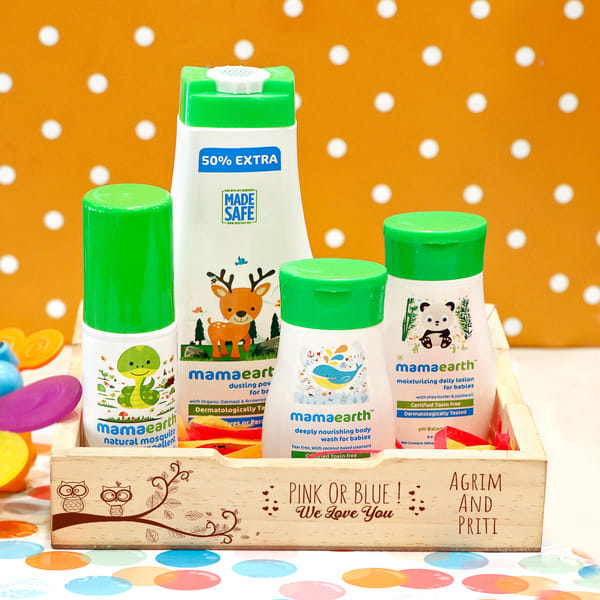 mamaearth baby essentials hamper kit