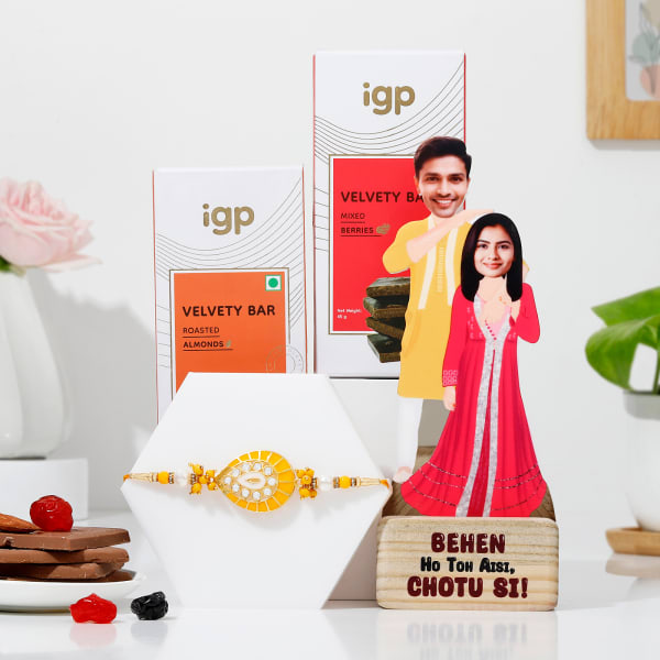 Personalized Behen Ho Toh Aisi Rakhi Hamper