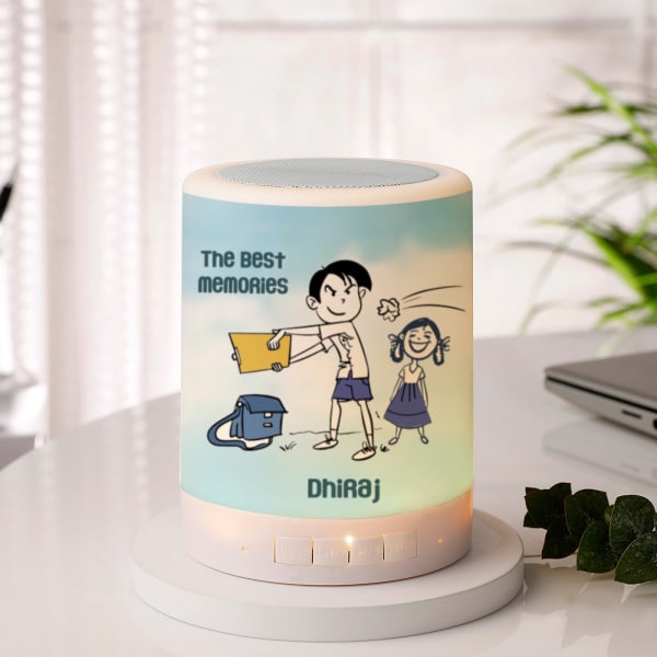 Personalized Best Memories Bluetooth Speaker For Brother