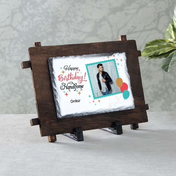 Personalized Birthday Photo Frame for Him