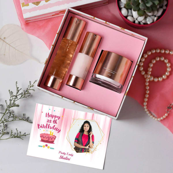 Personalized Birthday Skin Care Gift Set