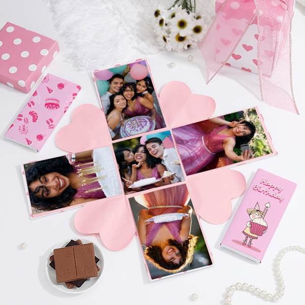 Personalized Birthday Surprise Explosion Box