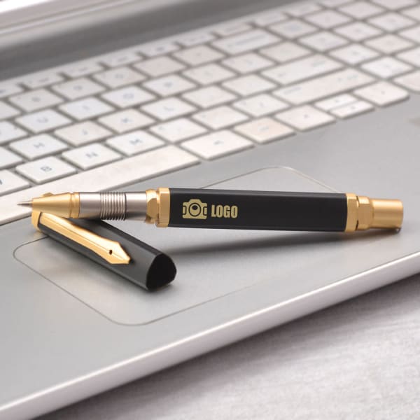 Personalized Black and Golden Ballpoint Pen