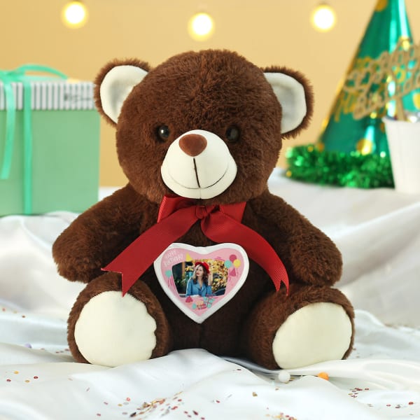 Personalized Brown Teddy Bear for Birthday