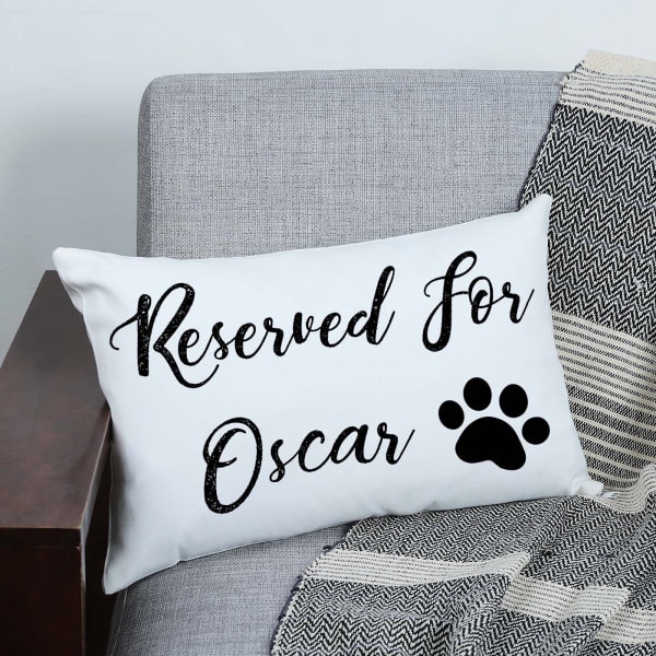 Personalized Canvas Pillow for Dogs