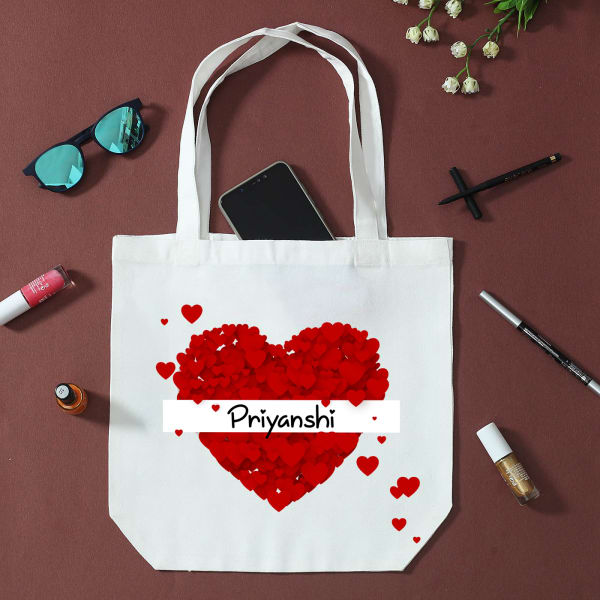Personalized Canvas Tote Bag