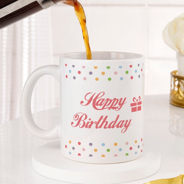 Personalized Ceramic Birthday Mug