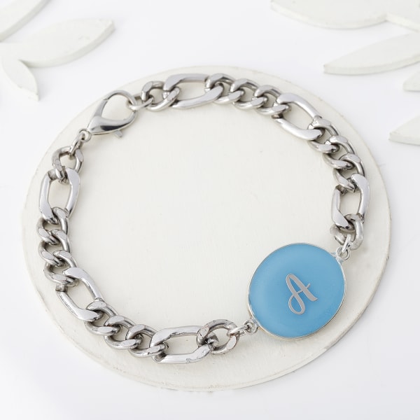 Personalized Chain Bracelet Rakhi