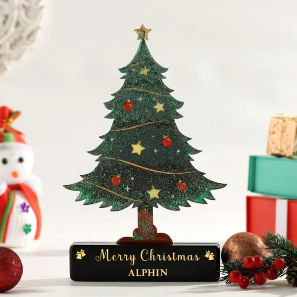 Personalized Christmas Tree Figurine