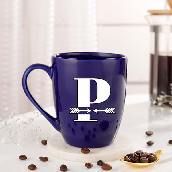 Personalized Classic Blue Mug