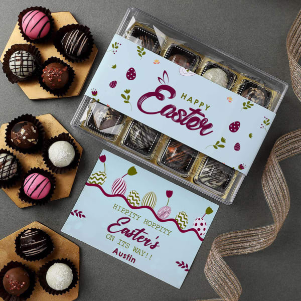 Personalized Dessert Lovers Truffles - Pack of 12