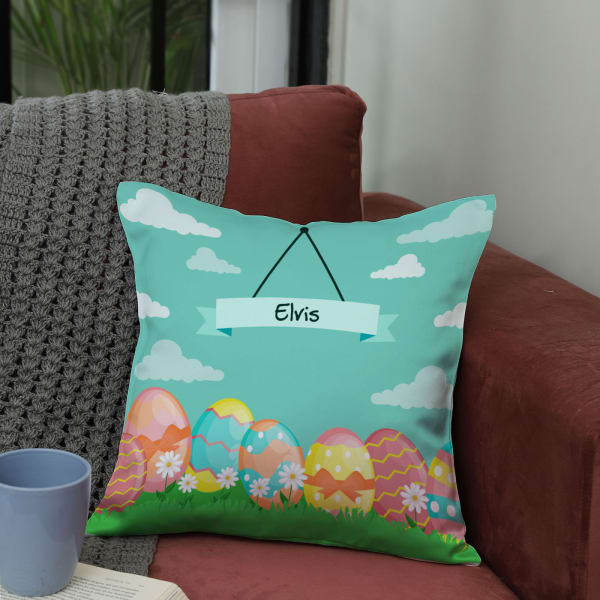 Personalized Easter Blackout Cushion