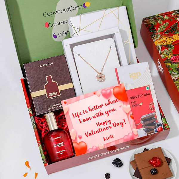 Personalized Everyday Essentials Valentine's Day Hamper