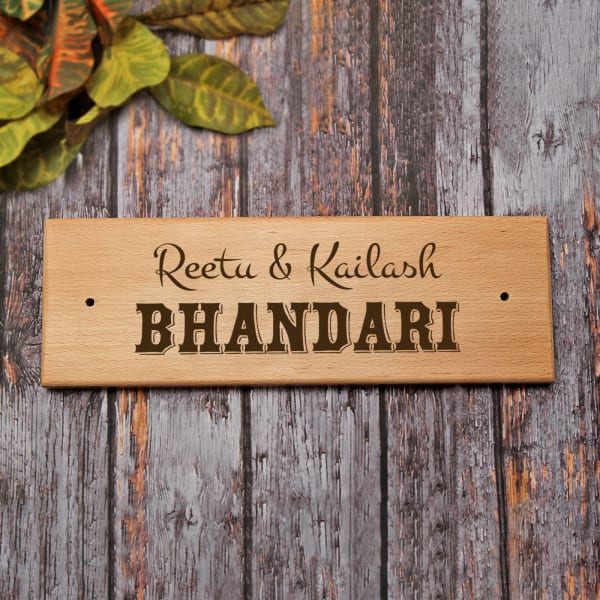 Personalized Family Name Plate: Gift/Send Home and Living Gifts Online ...