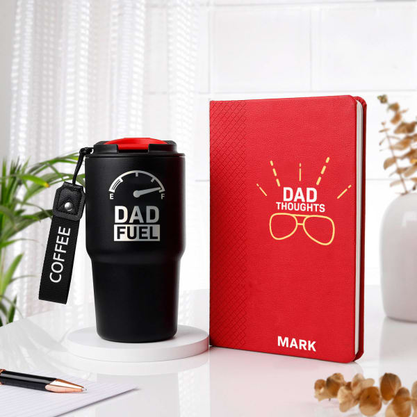 Personalized Father's Day Refuel And Reflect Duo