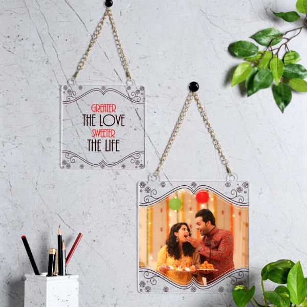 Personalized Festive Wall Frame