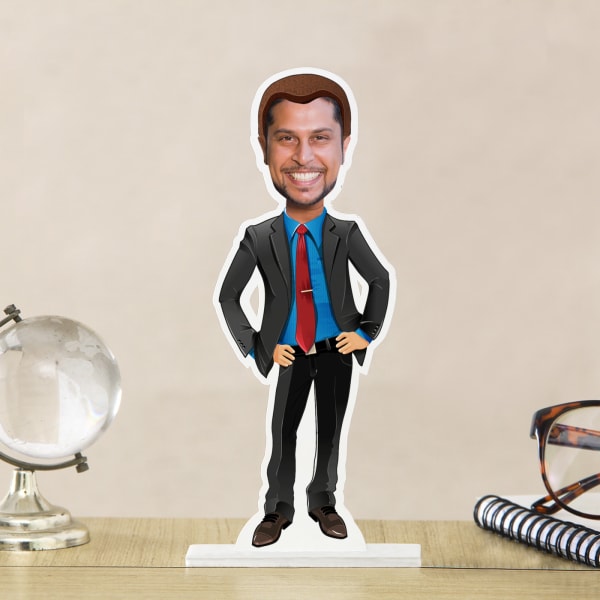 Personalized Gentleman Caricature