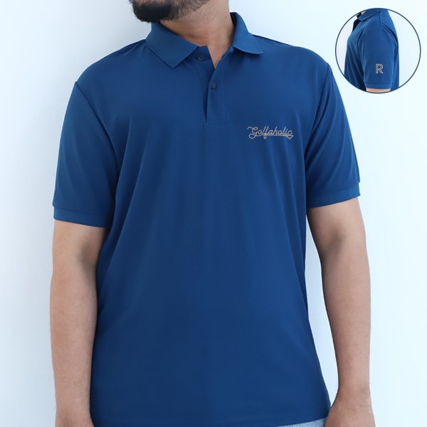 Personalized Golfaholic Polo T-shirt