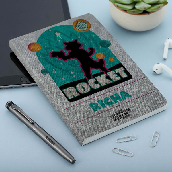Personalized Guardians of the Galaxy Diary and Pen Combo