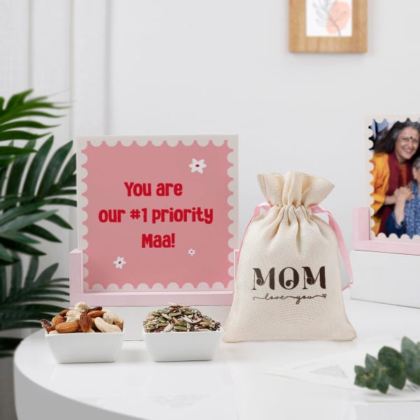 Personalized Health Hamper For Mom