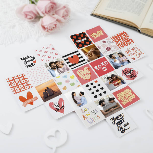Personalized Heart-Shaped Card