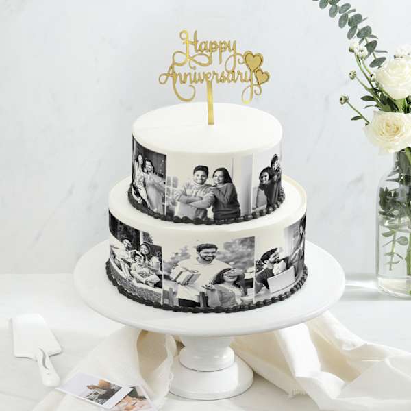 Personalized Heartfelt Memories Cake (2 Kg)