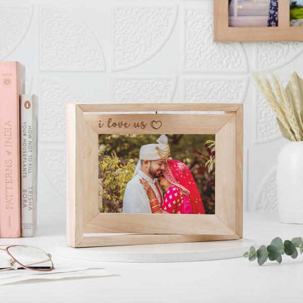 Personalized I Love You Rotating Frame