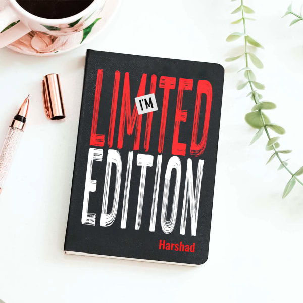 Personalized I'm Limited Edition Notebook