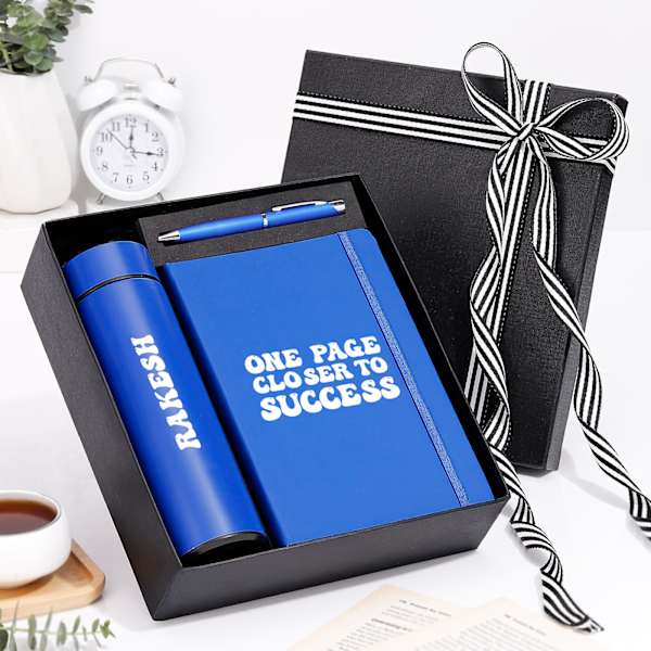 Personalized Inspiring Daily Essentials Gift Hamper For Him