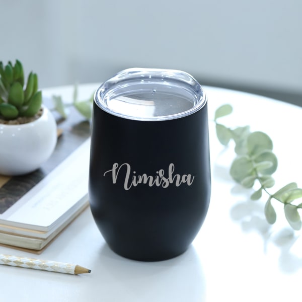 Personalized Insulated Mug with Lid