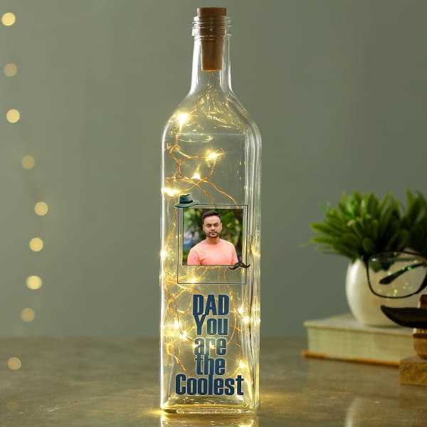 Personalized LED Bottle for Dad