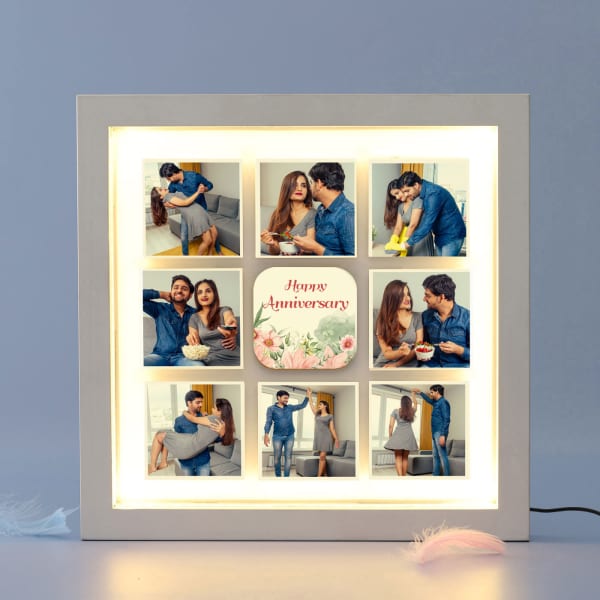 Personalized LED Frame For Anniversaries